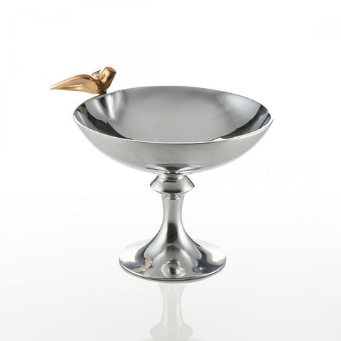 Dove Candy Dish Silver/Gold