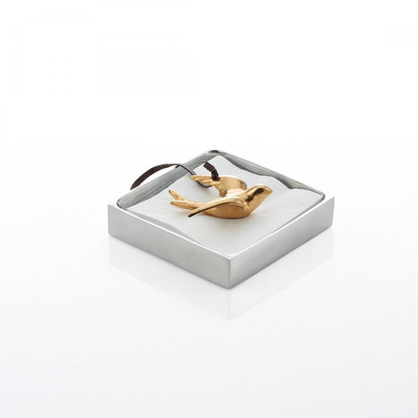 Dove Cocktail Napkin Holder Silver/Gold