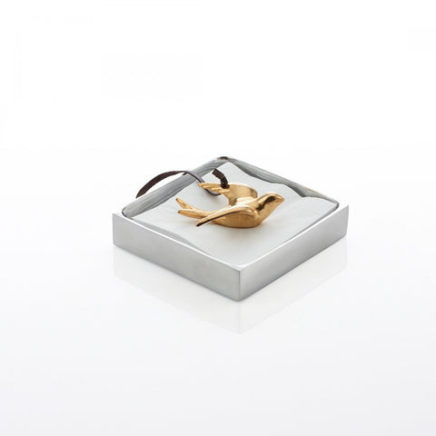 Dove Cocktail Napkin Holder Silver/Gold