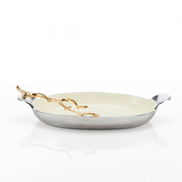 Lodge Oval Dish Med Oyster