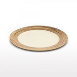 Feather Plates Gold/Oyster