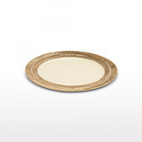 Feather Plates Gold/Oyster
