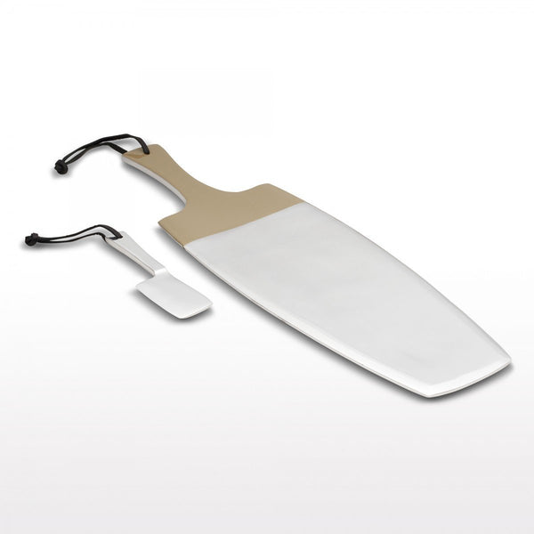 Cheese Paddle Set Taupe