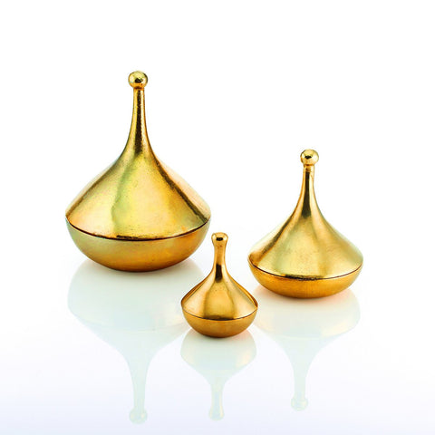 Greco Covered Vessel Gold