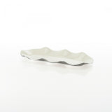 Ruffled Long Trays Oyster
