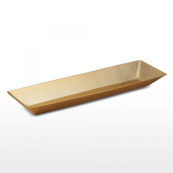 Linea Rectangle Bowl Lg Gold