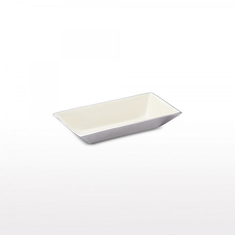 Linea Rectangle Bowl Med Oyster