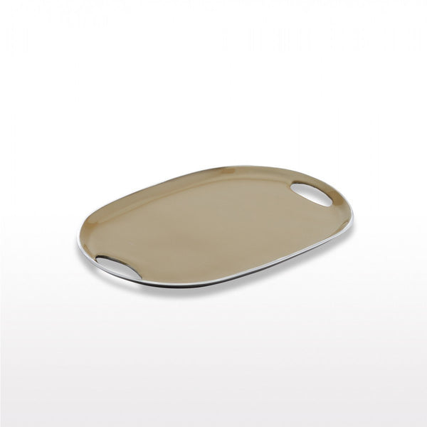 Curve Tray Sm Taupe
