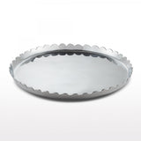 Scallop Round Trays