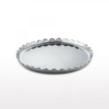 Scallop Round Trays
