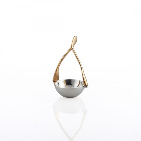Wishbone Nut Dish Silver/Gold