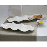 Ruffled Long Trays Oyster