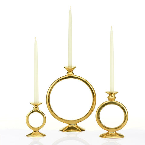 O Candleholder Gold