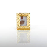 geo frame 5x7 gold