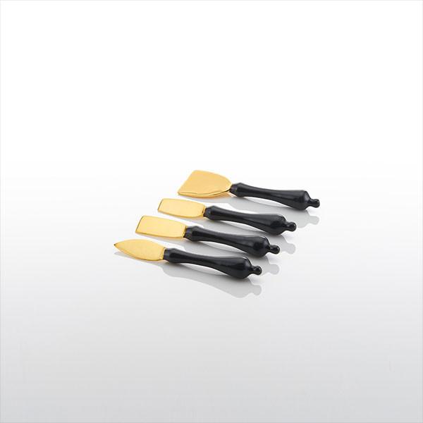 pod cheese knife set graphite