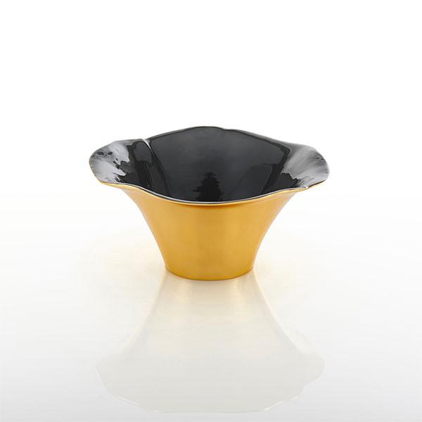 ruffle high bowl graphite