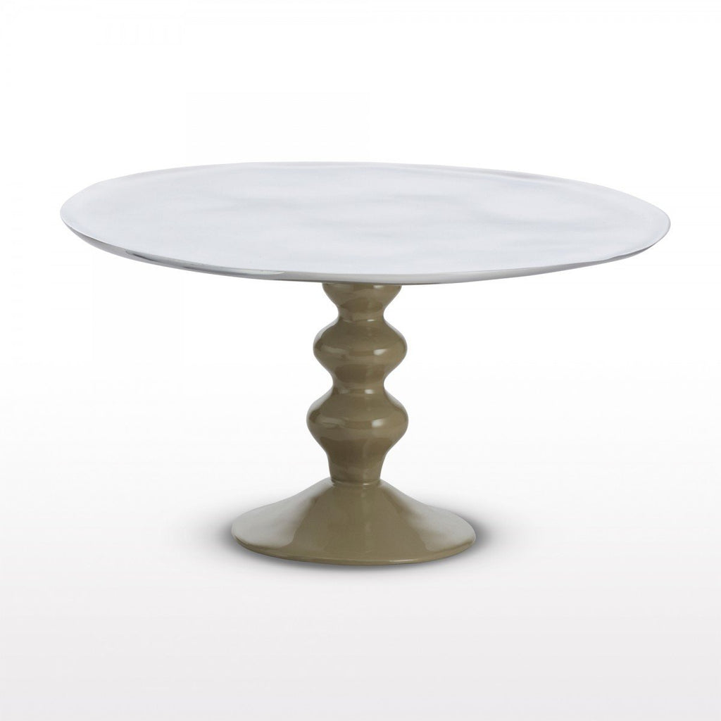 White 11.5 Inch Round Cake Stand | Wholesale Cake Decorating Supplies