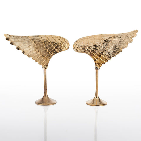 Wing Sculpture Gold